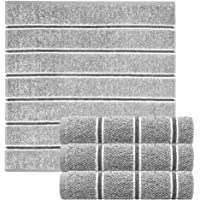 Lashuma Juego de 4 paños de cocina de rizo – Paños de cocina de 100% algodón – Paños de cocina en bonitos colores de…